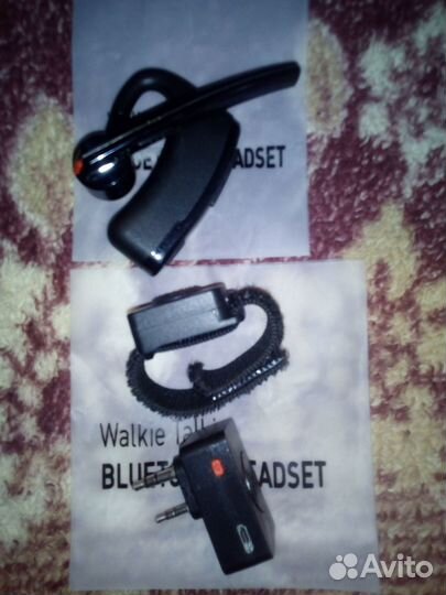 Блютуз гарнитура для рации