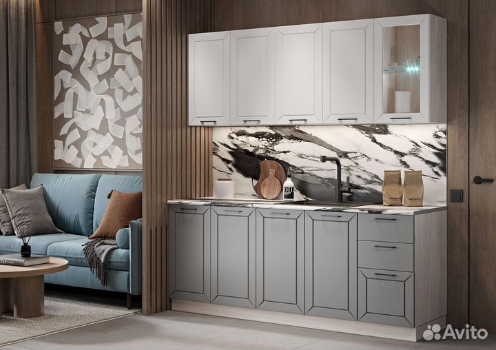 Кухня под заказ Глэдис (цена за погонный метр)