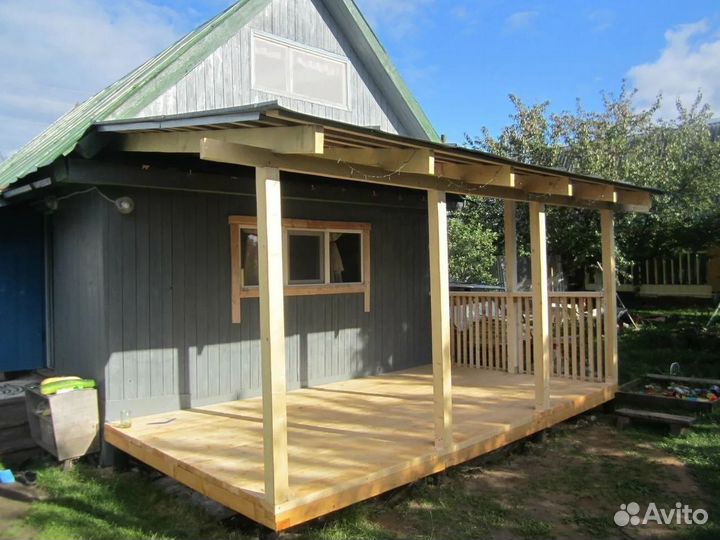 Строительная бригада/пристройки, веранды, террасы