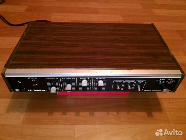 Усилитель Teleton SAQ-408 Германия 1975 года