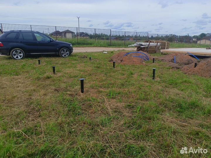 Свайный фундамент под ключ