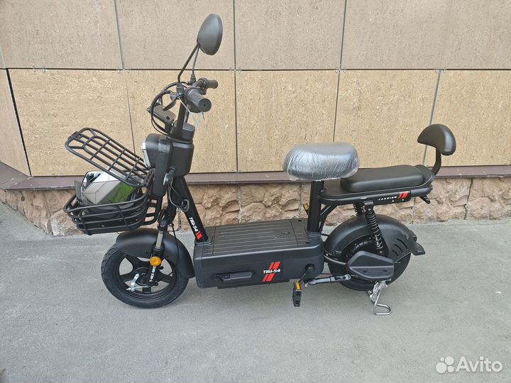 Велосипед скутер с педалями электро 500W