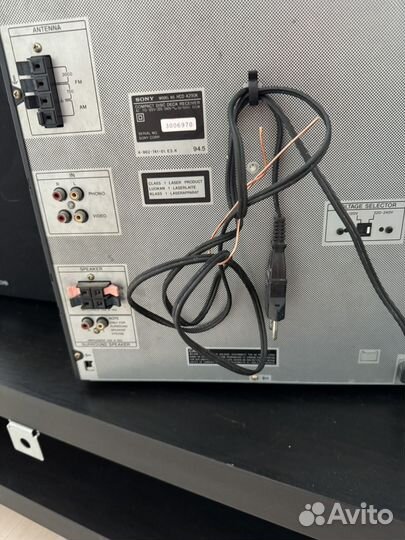 Музыкальный центр бу sony