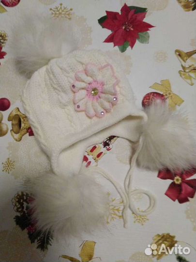 Шапки зима девочке