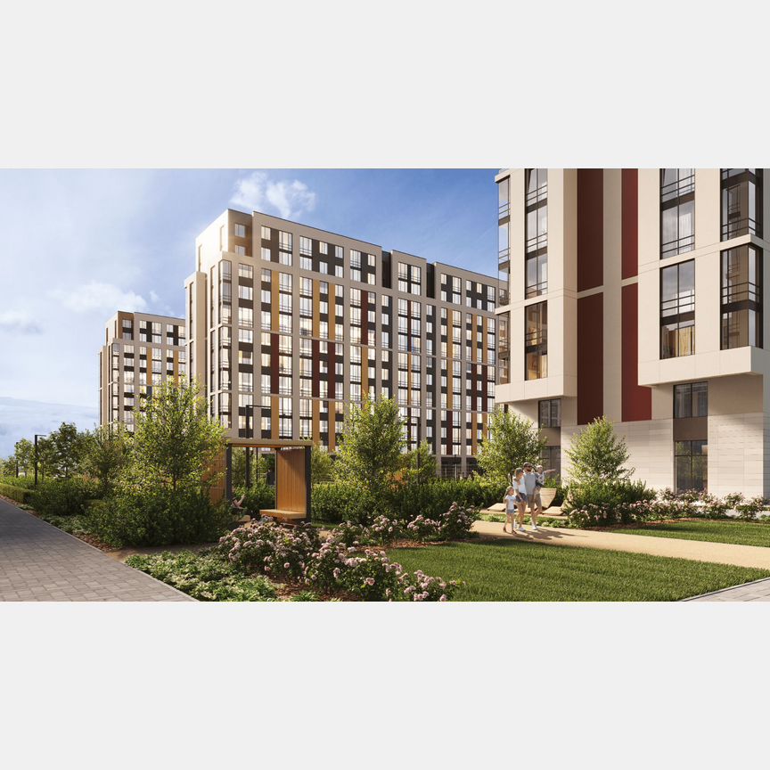 3-к. квартира, 53,4 м², 2/12 эт.