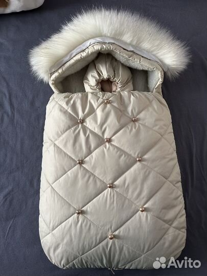 Зимний конверт в коляску