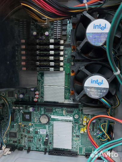 Компьютер Сервер intel s5000vcl