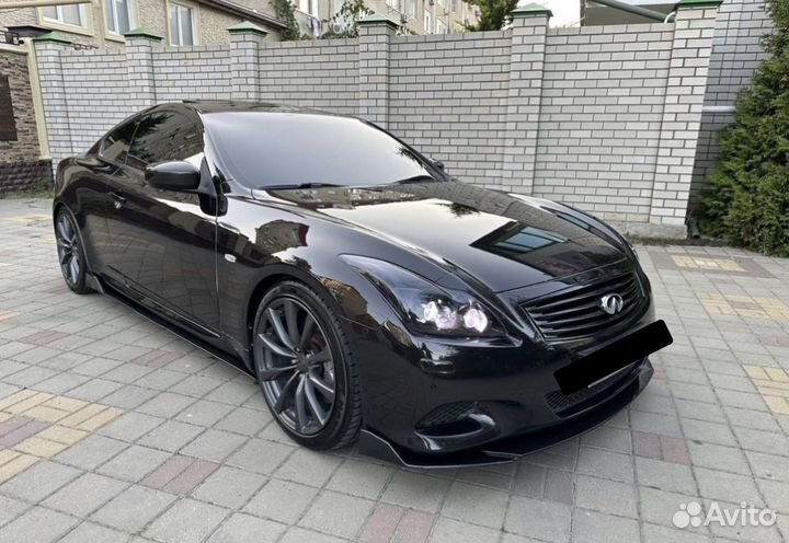 Сплиттер губа на бампер Infiniti / nissan