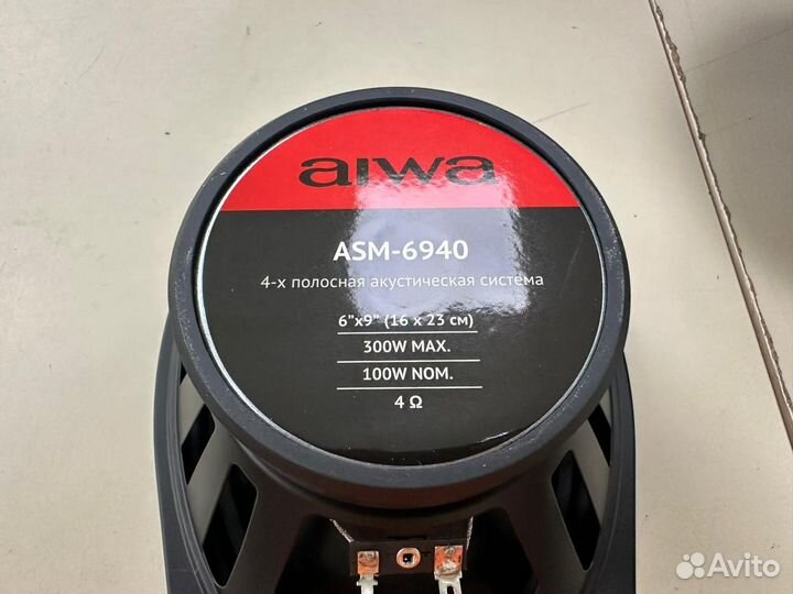 Автоакустика задняя aiwa ASM-6940(кир)