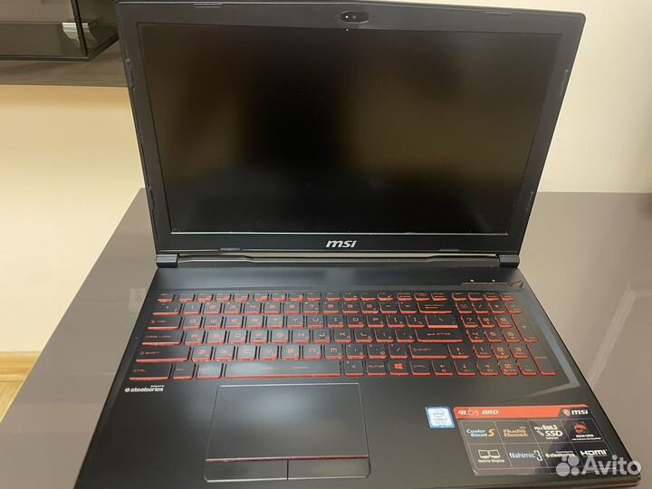 Ноутбук MSI GL63