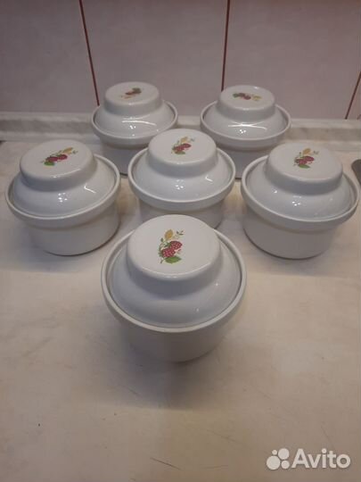 Горшок для запекания керамический