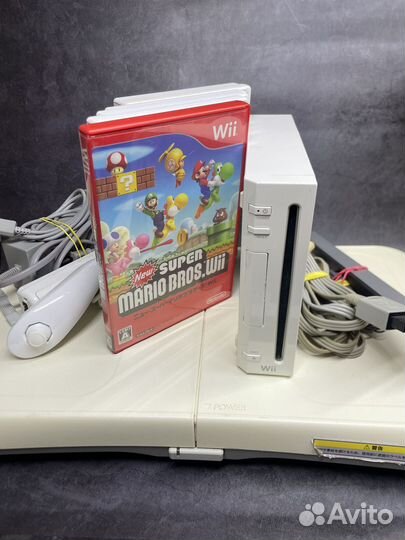 Nintendo wii + balance board