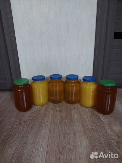 Мёд подсолнух, майский
