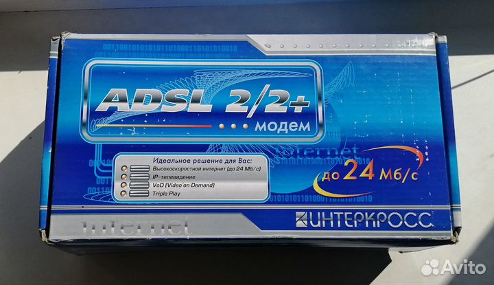 Модем Интеркросс adsl 2/2+