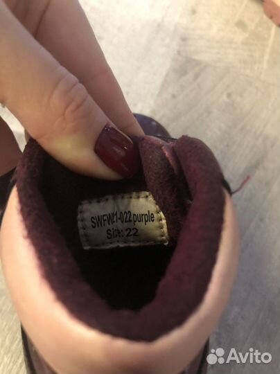 Осенние ботинки для девочки