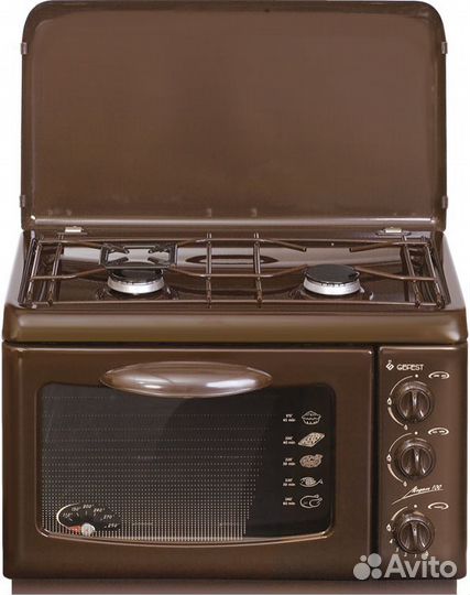 Настольная плита с духовкой Гефест пг 100 К19