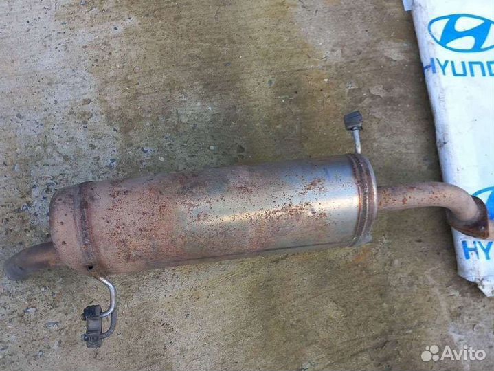 Выхлопная система глушитель Киа Рио 3
