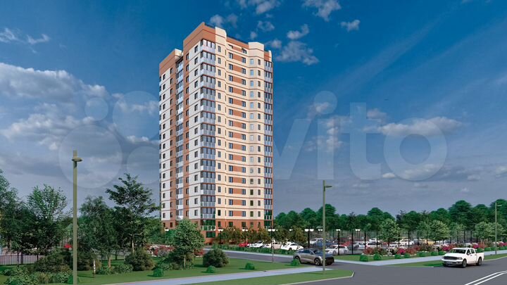 1-к. квартира, 41,4 м², 4/17 эт.