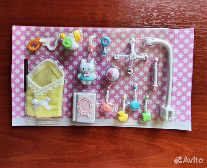 Набор мини-игрушек hello kitty baby