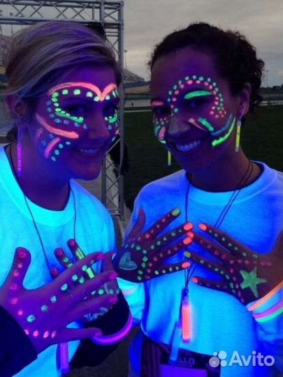 Люминисцентная краска светящаяся пигмент люминофор