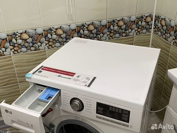 Стиральная машина бу lg 8 кг