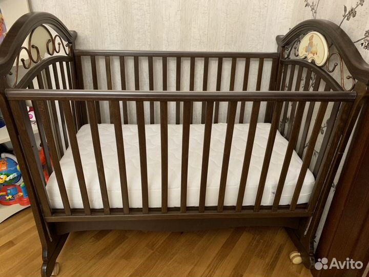 Детская Кроватка Pali с мишками Италия