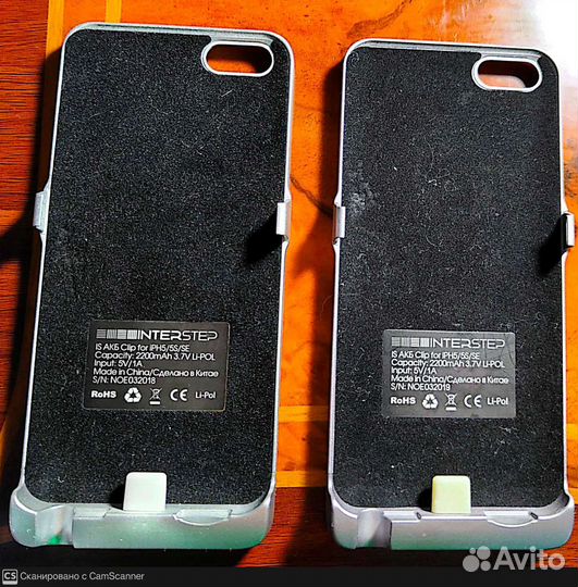 Чехол зарядка на iPhone 5se