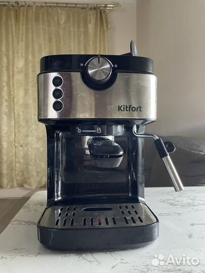 Кофеварка рожковая kitfort