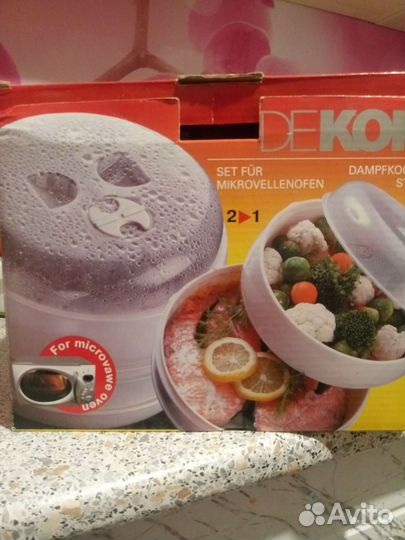 Пароварка для свч