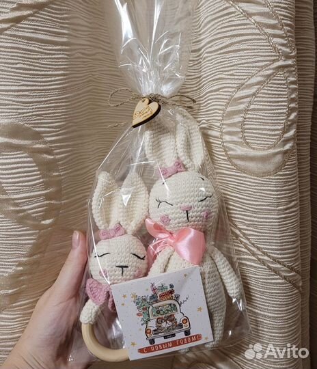 Вязаные игрушки ручной работы