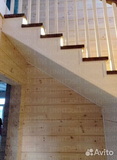 Лестницы деревянные под ключ