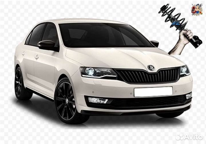 Амортизатор skoda rapid