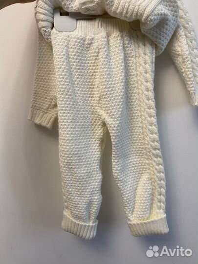 Вязаный костюм детский