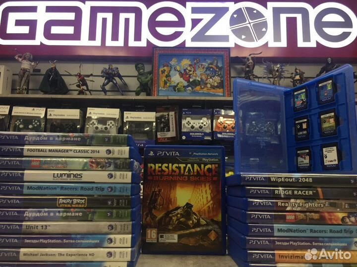 Sony PS Vita - обмен на ваши игры - Resistance б.у