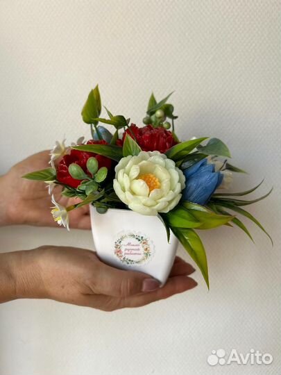 Мыльные розы букеты