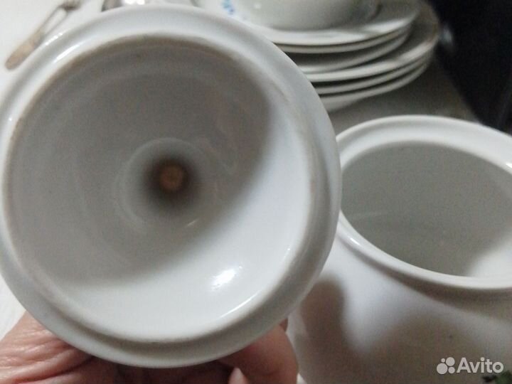 Сахарница керамическая СССР