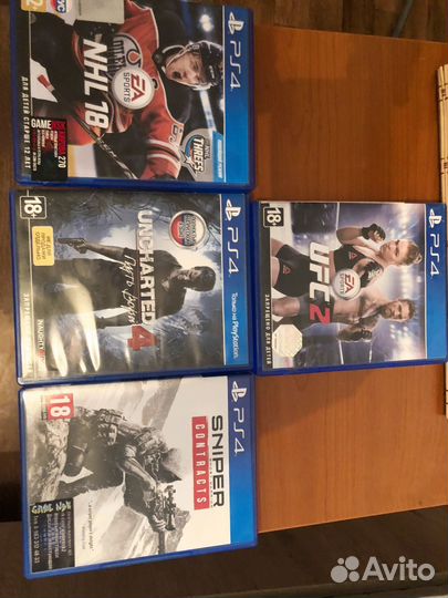 Диски на ps4