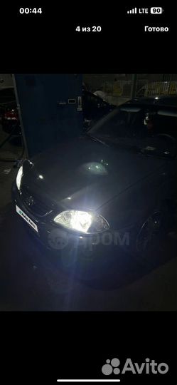 Toyota Avensis 1.8 МТ, 2002, битый, 390 000 км