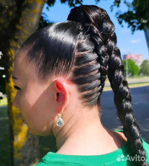 Модель на брейды косы