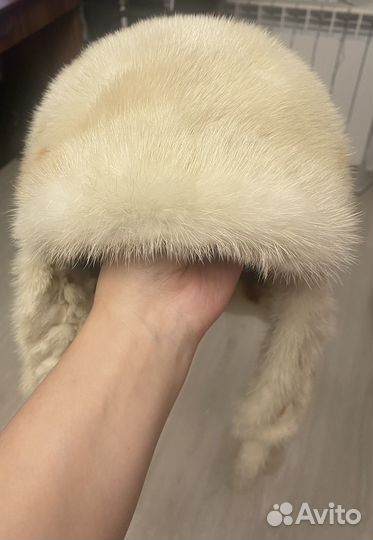 Шапка норковая женская