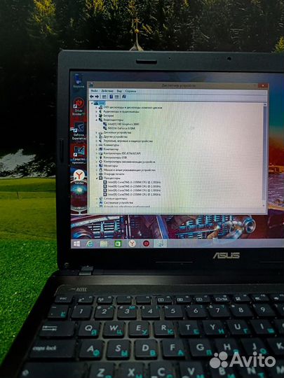 Мощный ноутбук Asus до игр и работы