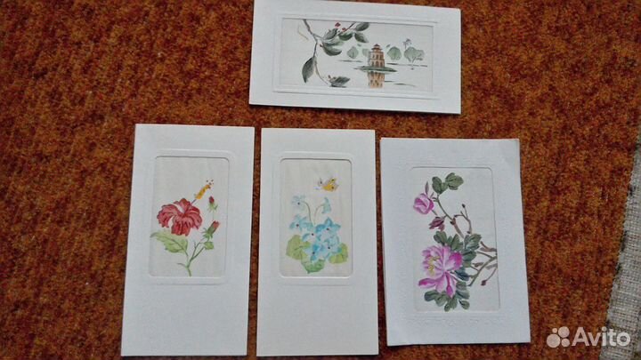 Продам закладки и объемные открытки