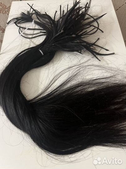 Волосы для наращивания натуральные 60см