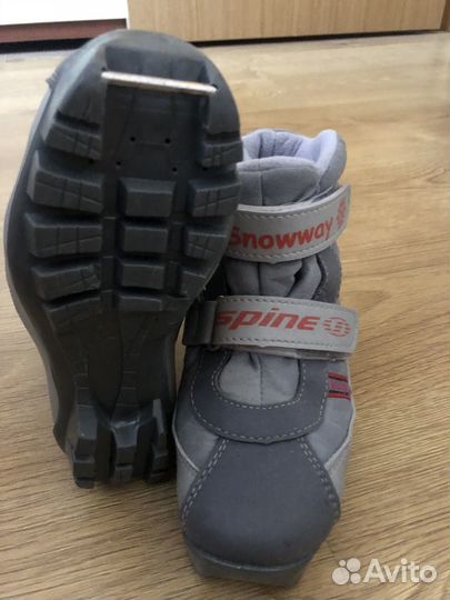 Лыжные ботинки spine 32 размер, NNN