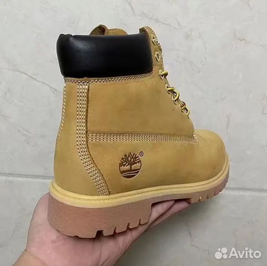 Ботинки timberland мужские коричневые