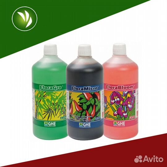 Минеральное удобрение Flora Series GHE (Франция)