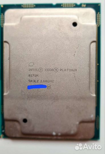 Процессор intel xeon Platinum 8171M