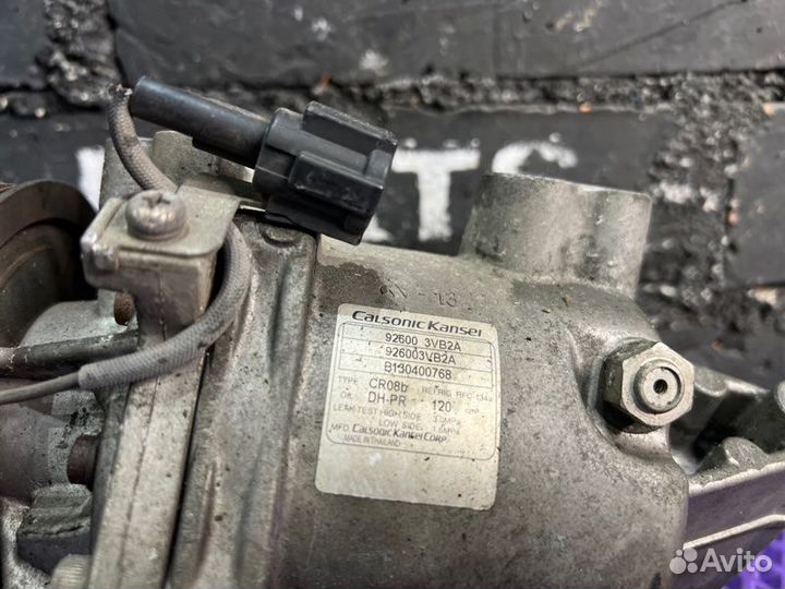 Компрессор кондиционера Nissan Note E12-120393