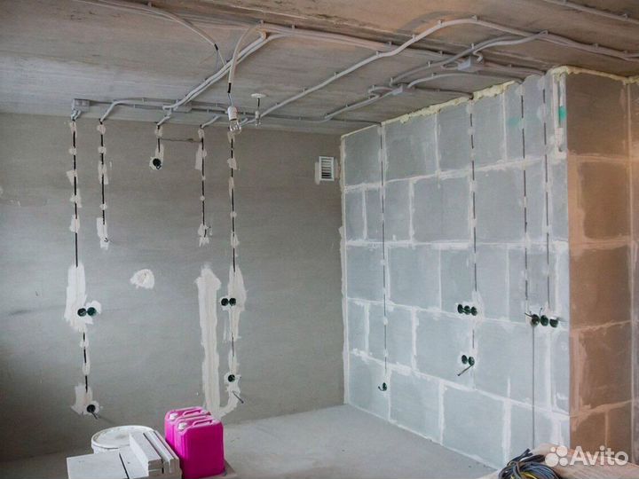 Электрик. Услуги электрика. Замена проводки