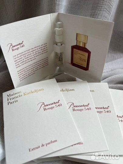 MFK Baccarat Rouge 540 флаконы и распив